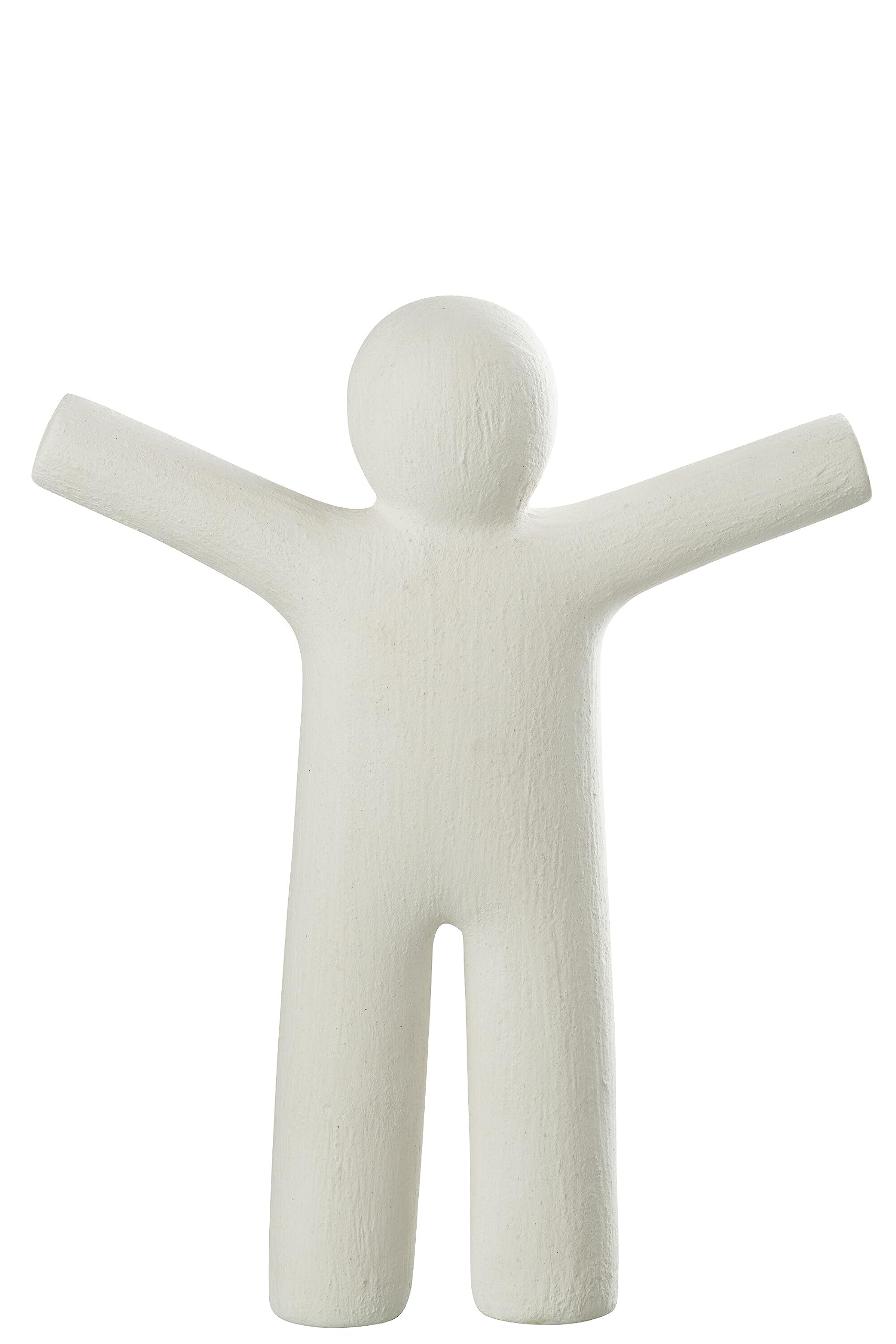 J-Line Figur P'tit Maurice - Polyresin - weiß - groß