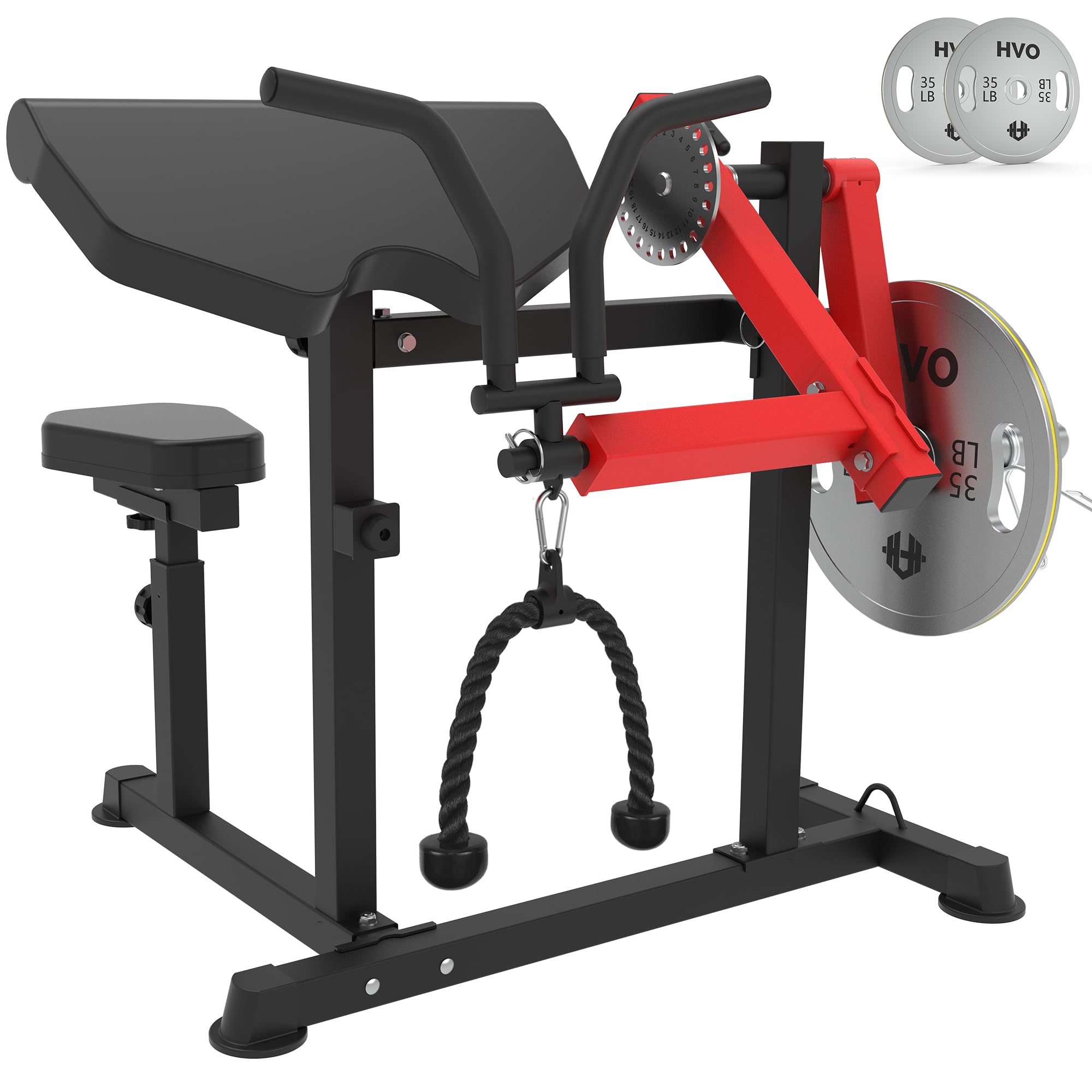 HVO Bicep Tricep Curl Machine