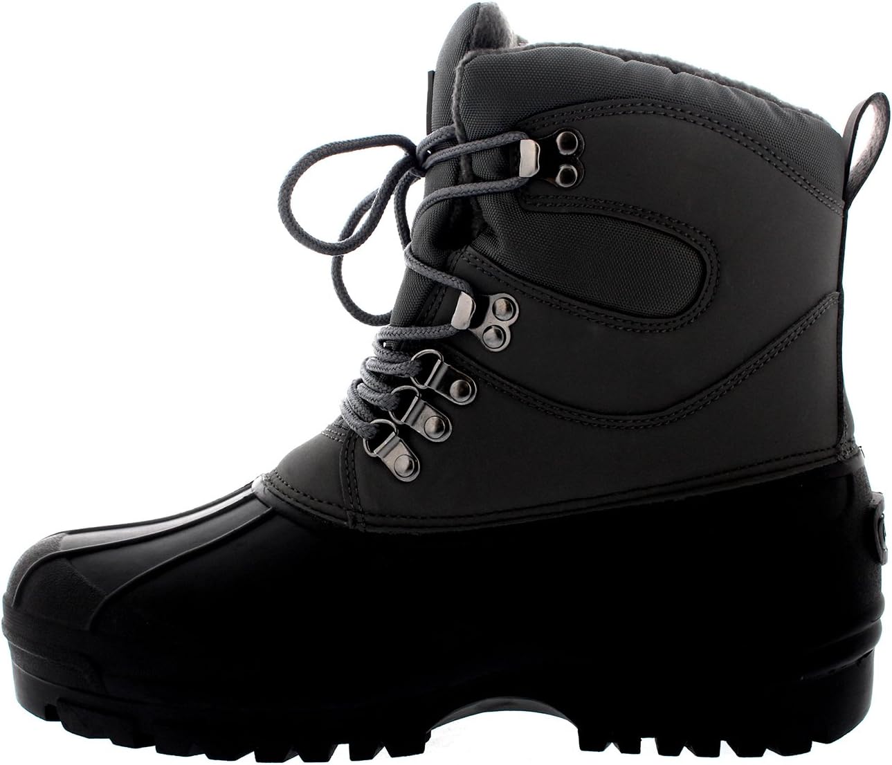 POLAR Mens Snow Waterproof Duck Hiking Bean Hiker Walking Short Ankle Boots - Image 2