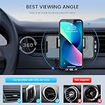 Phone Holders for Your Car Vent Phone Mount for Car Phone Stand for Car [Thick Cases Friendly] Air Vent Clip Cell Phone Holder for Smartphone, iPhone, Automobile Cradles
