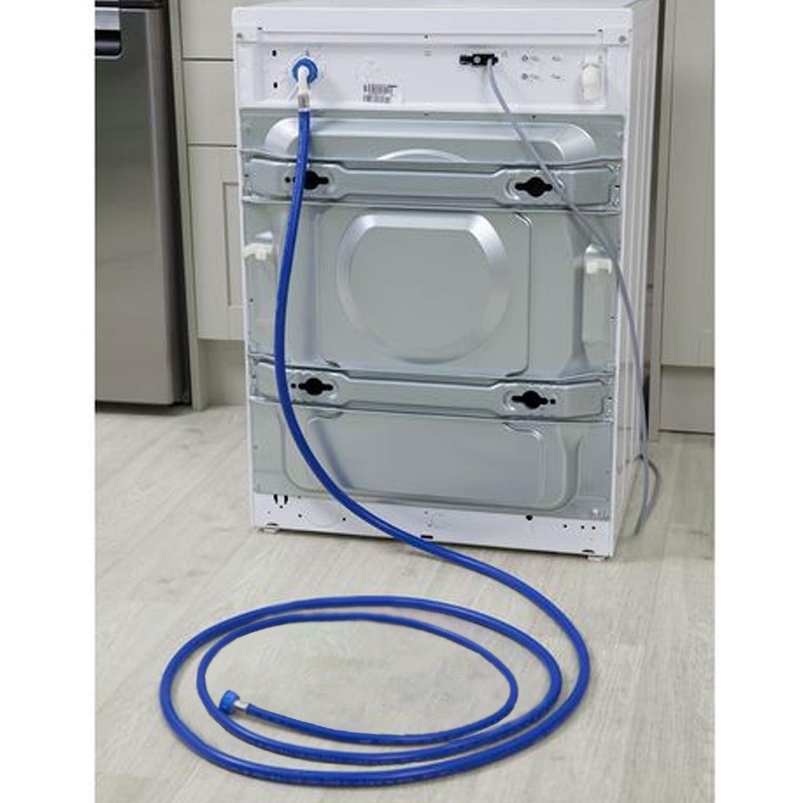 Spares2go Kit Tubi Per Lavatrice: 5m Carico + 2,5m Prolunga Scarico (Diametri 22/19 Mm E 3/4 BSP)