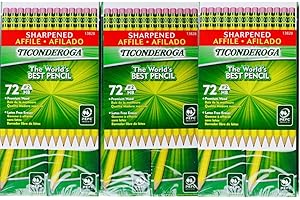 Ticonderoga #2 Pre-Sharpened Pencils, 18ct