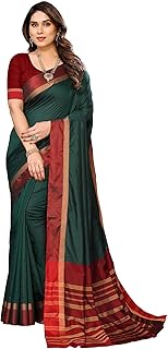 vj fashion Women Kerala Silk Blend Saree With Blouse Piece_freesize-picture-10