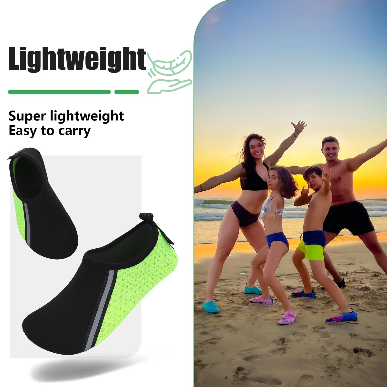 SAGUARO Scarpette da Scoglio Scarpe da Sport Acquatici, Unisex