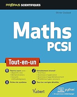 Mathématiques PCSI: Tout-en-un
