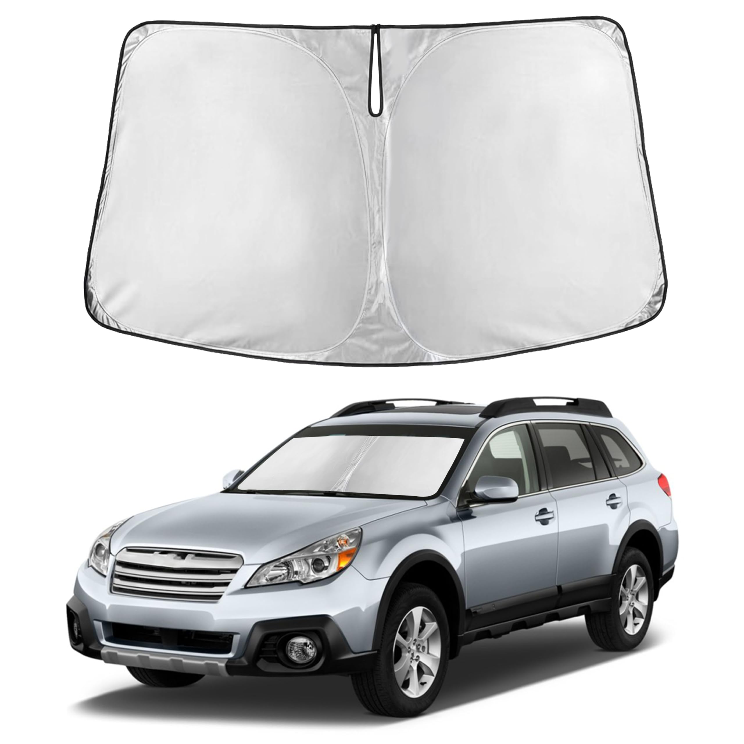 Autovir Windshields Sun Shade Fit for 2010-2012 2013 2014 Subaru Outback