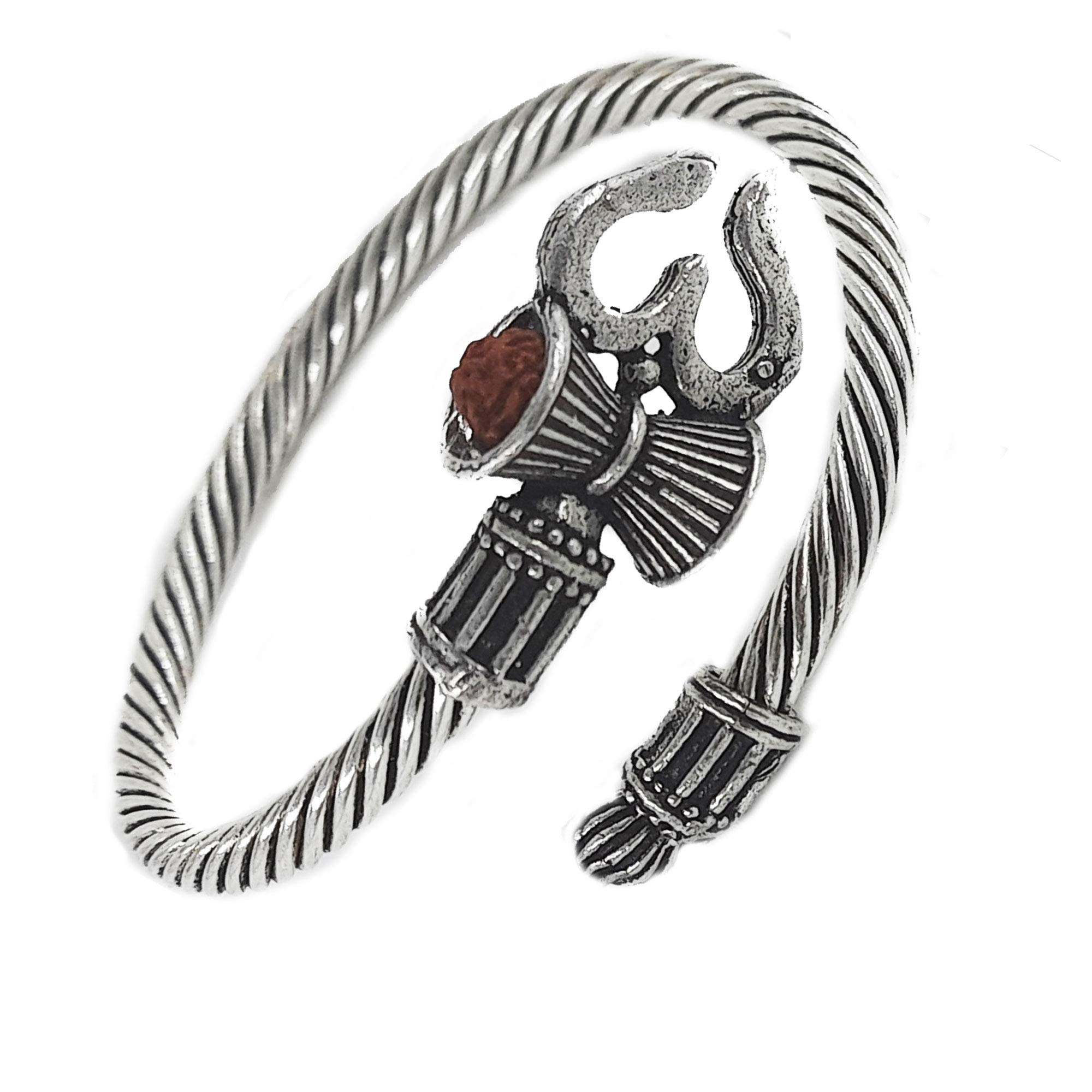 Abhaah trishul with dumaroo and rudraksha bracelet kada for men and women (B08KW376ZR) Amazon Price History, Amazon Price Tracker