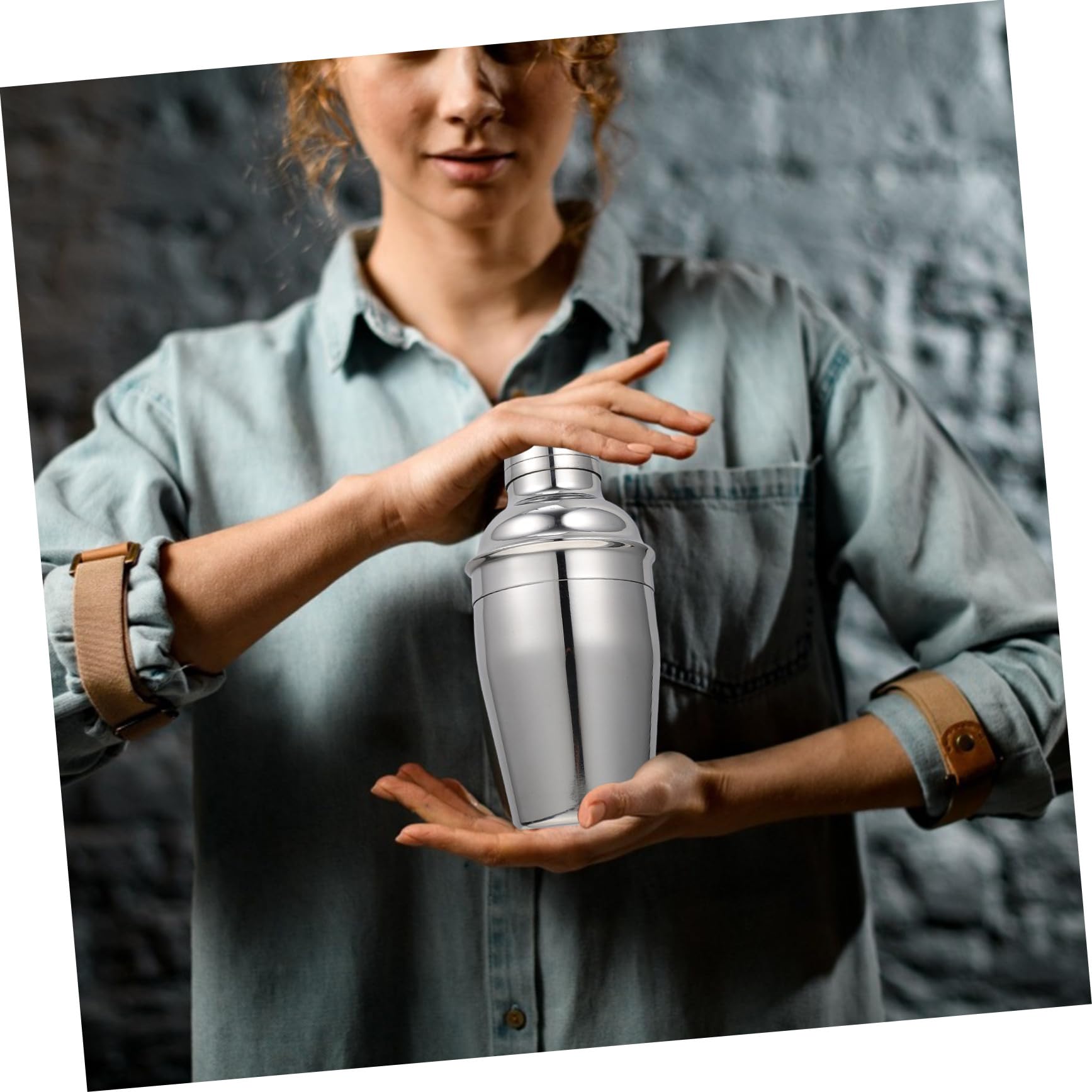 Shaker à Cocktails Polyvalent en Acier Inoxydable Professionnel, Kit de Barman Portable 12 Pièces pour Bar et Maison, Accessoires pour Préparation de Boissons et Milk Tea