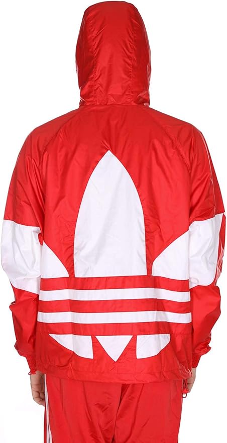 adidas big trefoil windbreaker