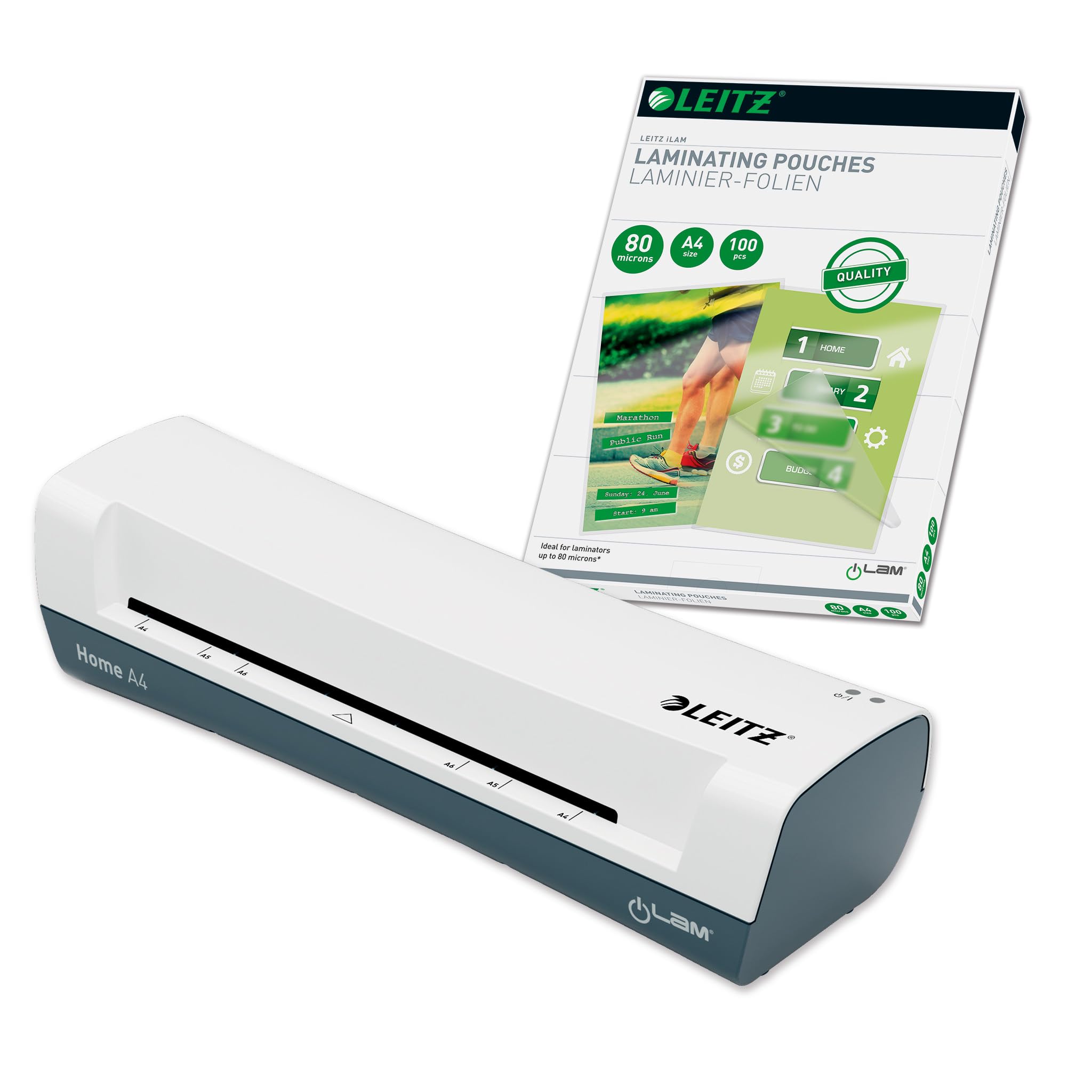 Leitz iLAM Home A3 Laminiergerät, Für 75 bis 125 mic Laminierfolien, 3 Leitz iLAM Home A3 Laminiergerät, Für 75 bis 125 mic Laminierfolien, 3