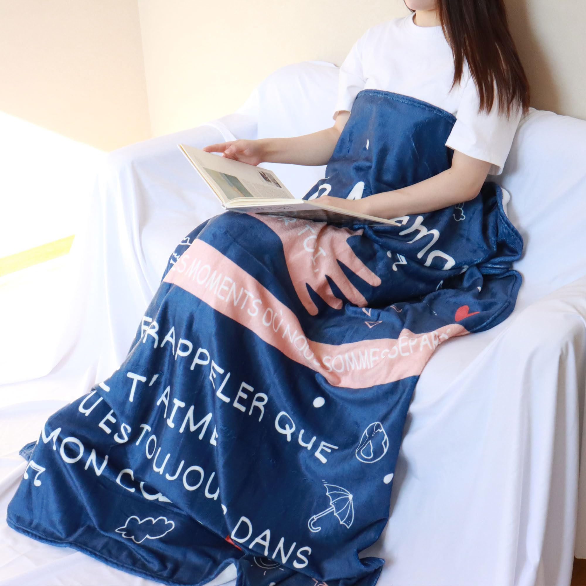 Amorea À Mon Papa C’est Un câlin Rien Que pour Te rappeler Que Je t’Aime Et Que tu ES Toujours dans Mon cœur Couverture pour Papa Père Anniversaire Fête des pères Cadeau de Noël (Papa-a)