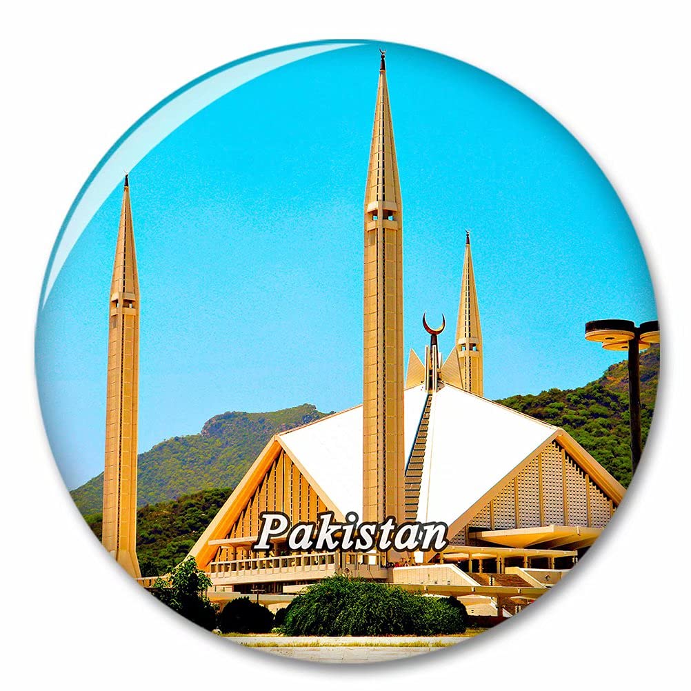 Kxrsm Bxtkpq-Pakistan-4495 Pakistan Fridge Magnet Decorative Magnet Bottle Opener Tourist City Travel Souvenir Collection Gift Strong Refrigerator Sticker