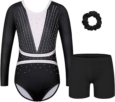 Yruioon Jungen Turnanzug - Ärmelloser Gymnastikanzug Mit Shorts Für Ballett & Sport