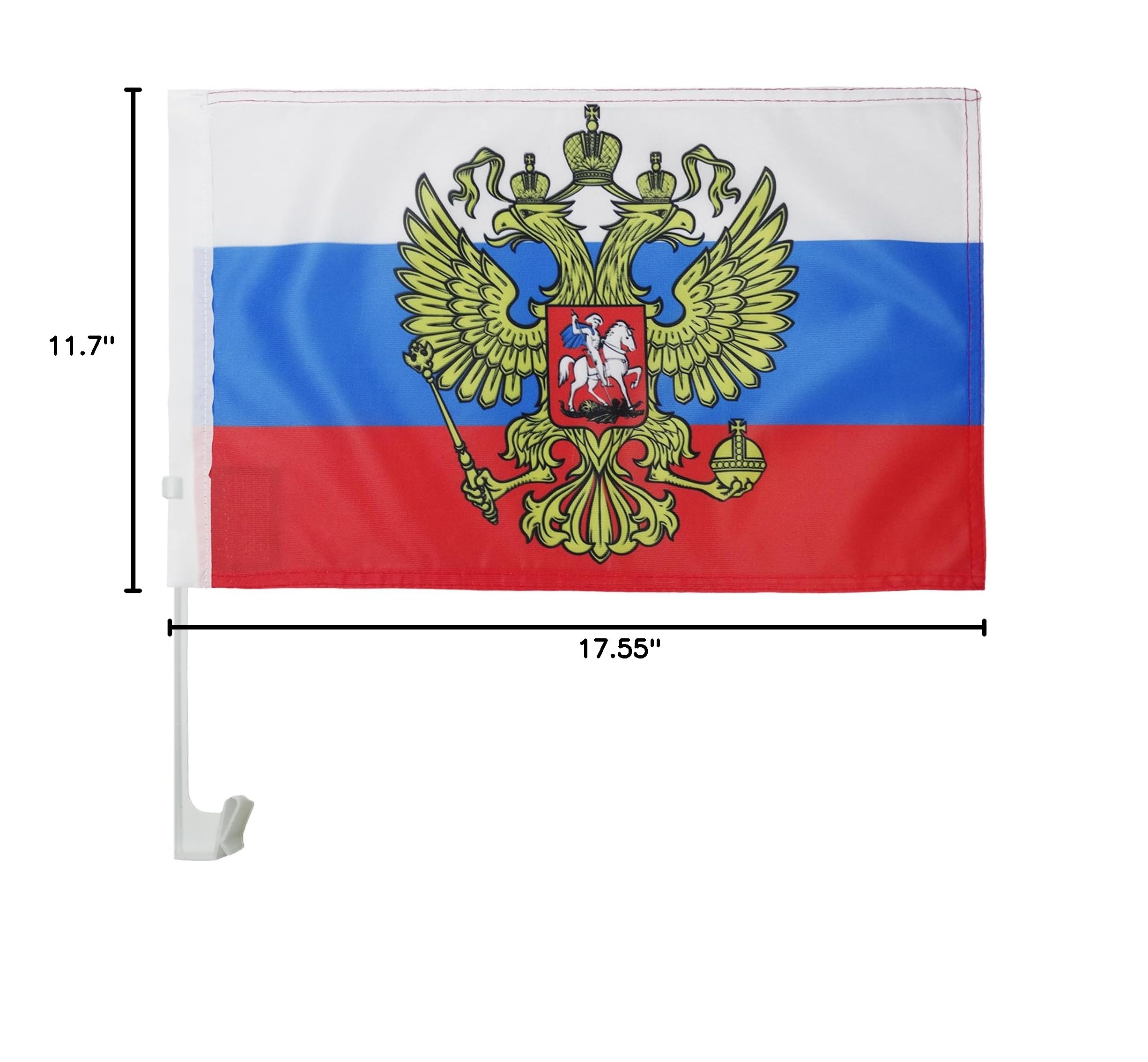 AZ FLAG South Africa Car Flag 18'' x 12'' - South African Car flags 30 x 45cm - Banner 18x12 INCHES PLASTIC STICK — view 103