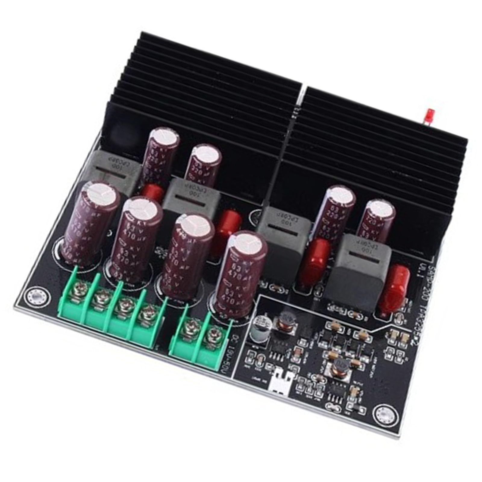 Professional HiFi Amplifiers Featuring 2 TPA3255 Chip and Advanced Technology 600+600