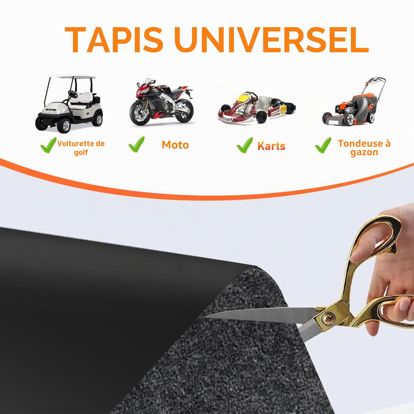 Tapis de Garage 100x200 CM Tapis Moto Garage Atelier Collection D'huile Tapis De Protection