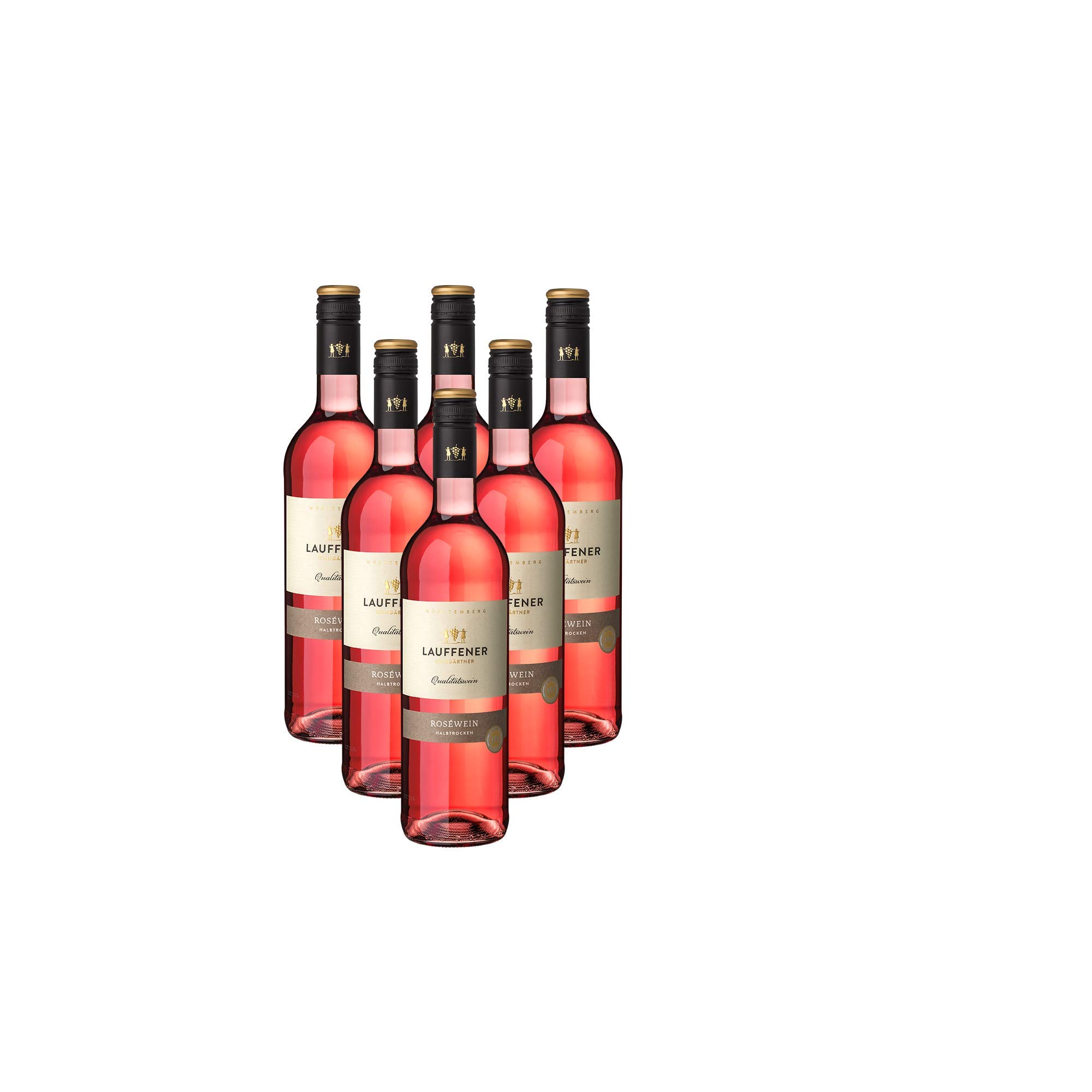 LAUFFENER WEINGÄRTNER - 2024 Roséwein halbtrocken. Jugendlich und aromatisch aus Württemberg mit Fruchtsäure und dezenten Aromen. Inhalt: 6 x 0.75 l und 11,0% vol.