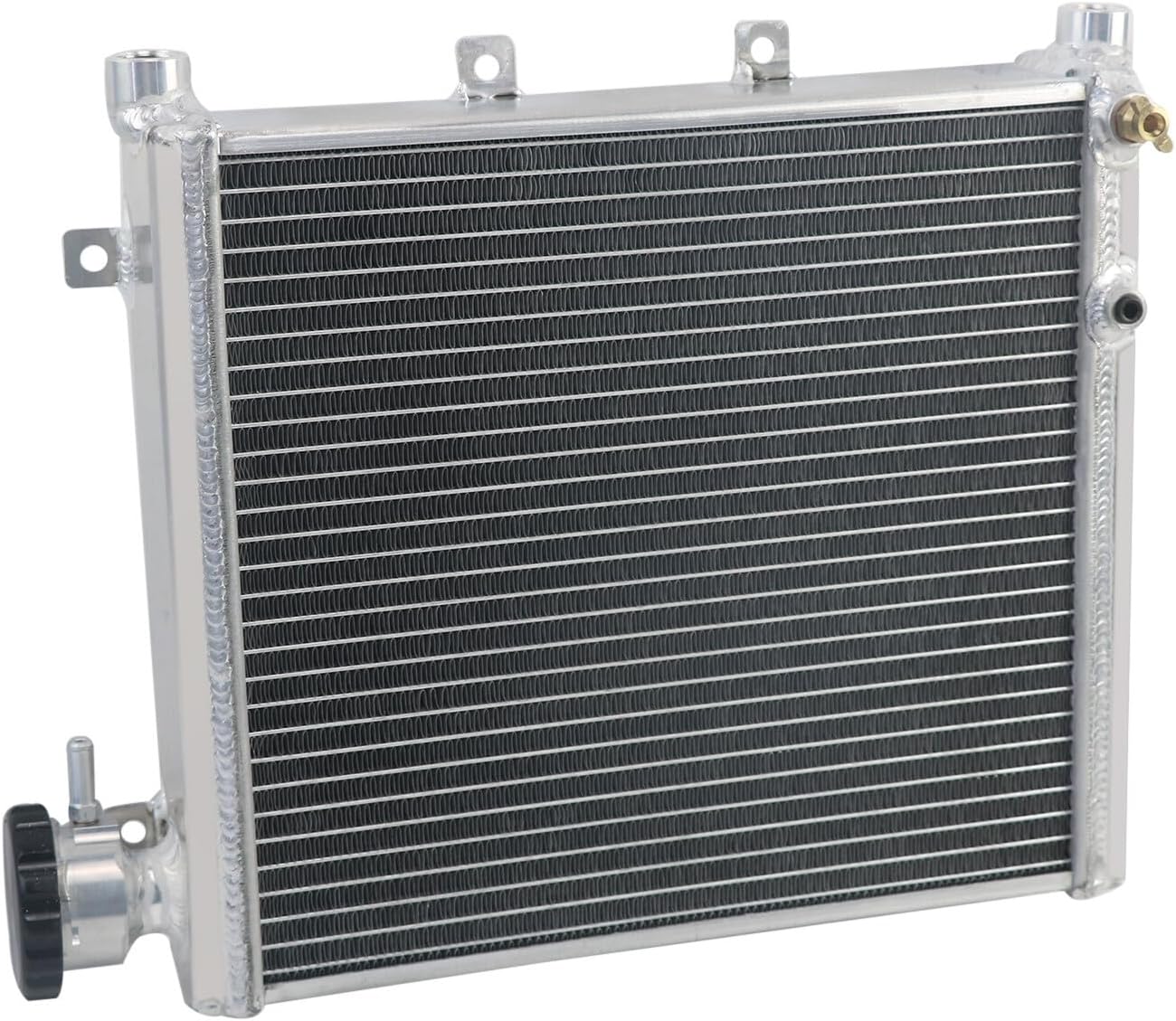 3 Row Water to Air Heat Exchanger Aluminum Cooler Cooling Radiator w/Cap for Mazda Ford Toyota Holden 1971-2012 1975