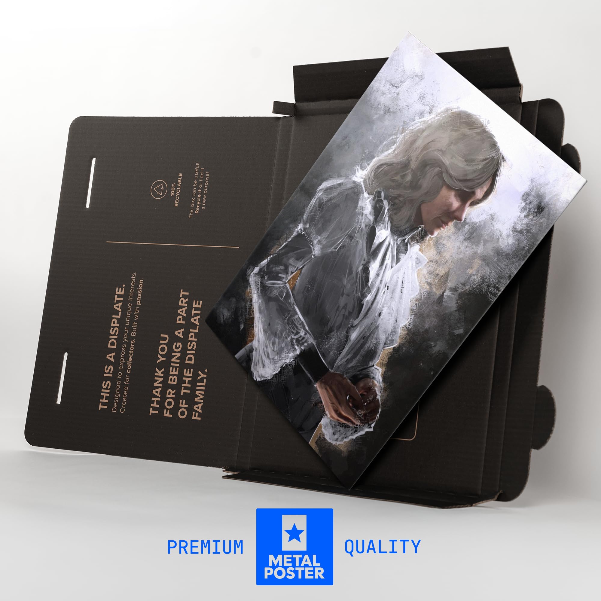 Displate Officiel Clair Obscur: Expedition 33 Poster - Aline Concept - Métallique Fixation Magnétique Licence Officielle Image Affiche de Haute Qualité 45 cm x 32 cm