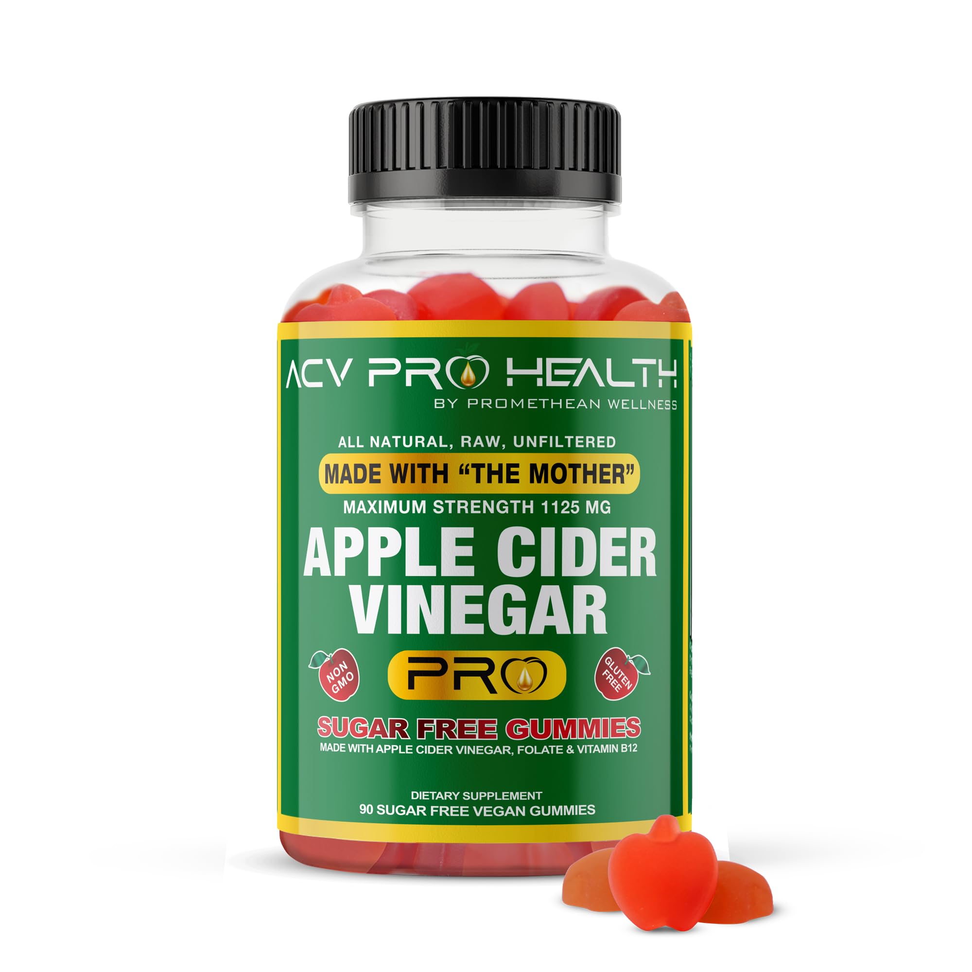 Buy ACV with Sugar Makes No Sense! Apple Cider Vinegar Gummies Sugar