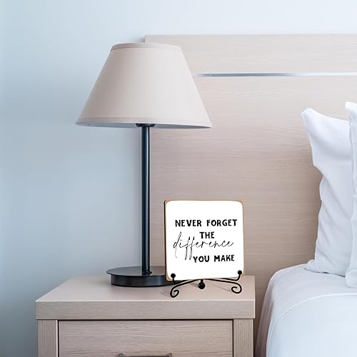 Miniatura 20 de Diference Maker Definition - Decoración decorativa de oficina, regalo de agradecimiento para compañero de trabajo, profesor, jefe, líder, placa de