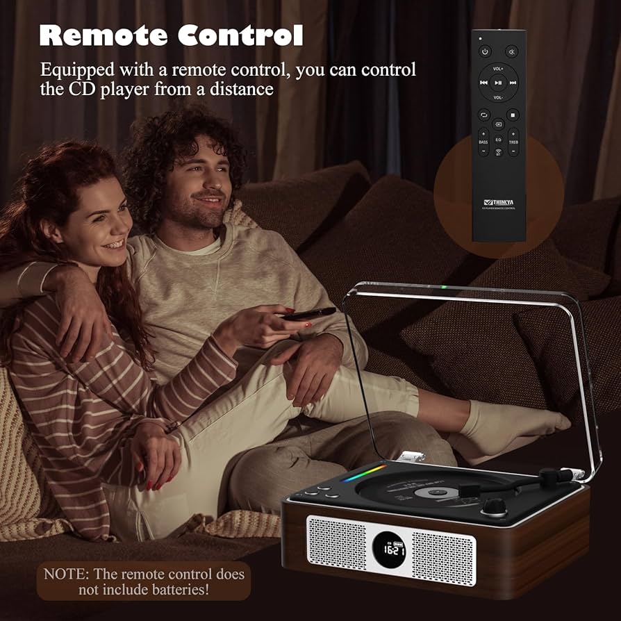 Amazon.com: CD Player Portable, Retro CD Bluetooth Player