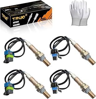 4pc Upstream & Downstream O2 Oxygen Sensor Fit for 2006 Chevy Avalanche 1500 Silverado 1500 Suburban 1500 Tahoe 5.3L, Oxygen O2 Sensor Replaces OE# 234-4087 234-4251