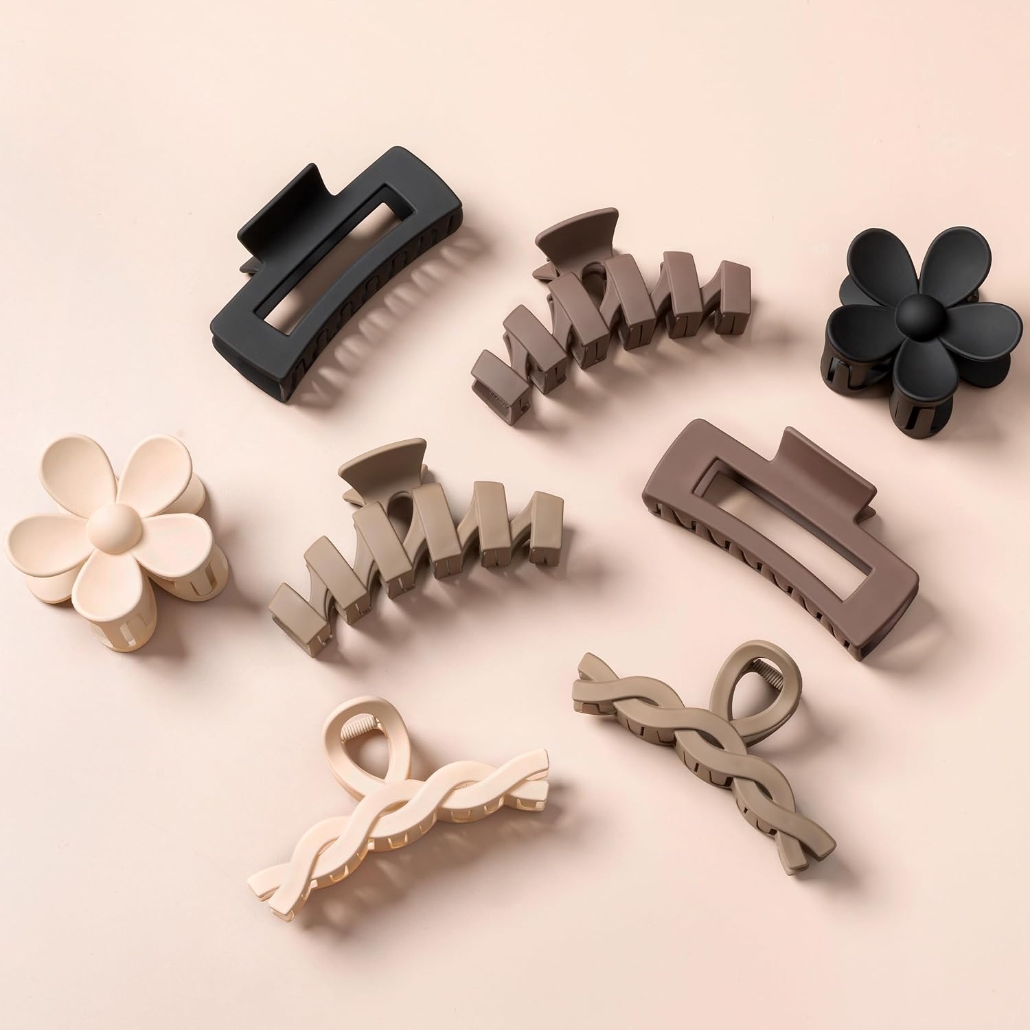 Fermagli Per Capelli Spessi, Accessori Per Capelli Per Donne E Ragazze, Colore 3 (Confezione Multipla) - 2