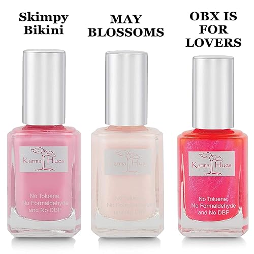 Miniatura 2 de karma organic Hermosos colores: combinación de esmalte de uñas natural, no tóxico, pintura de uñas vegana y libre de crueldad animal