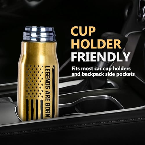 Vista 11 de October Legends - Vaso de acero inoxidable de 17 onzas, divertidos regalos de cumpleaños para hombres, él, papá, marido, novio, hijo, tío abuelo