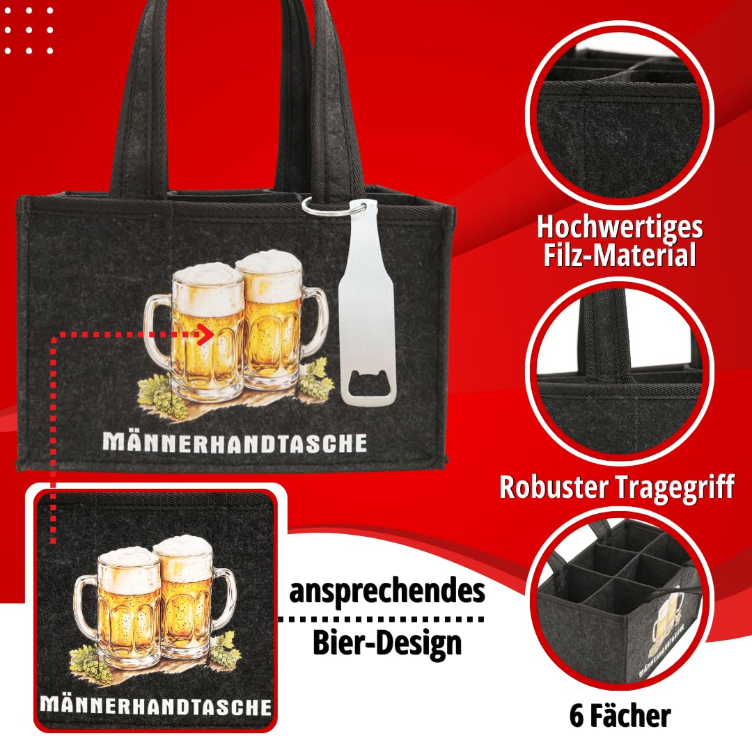 Senken Sac à Main Pour Homme, Cadeau De Bière