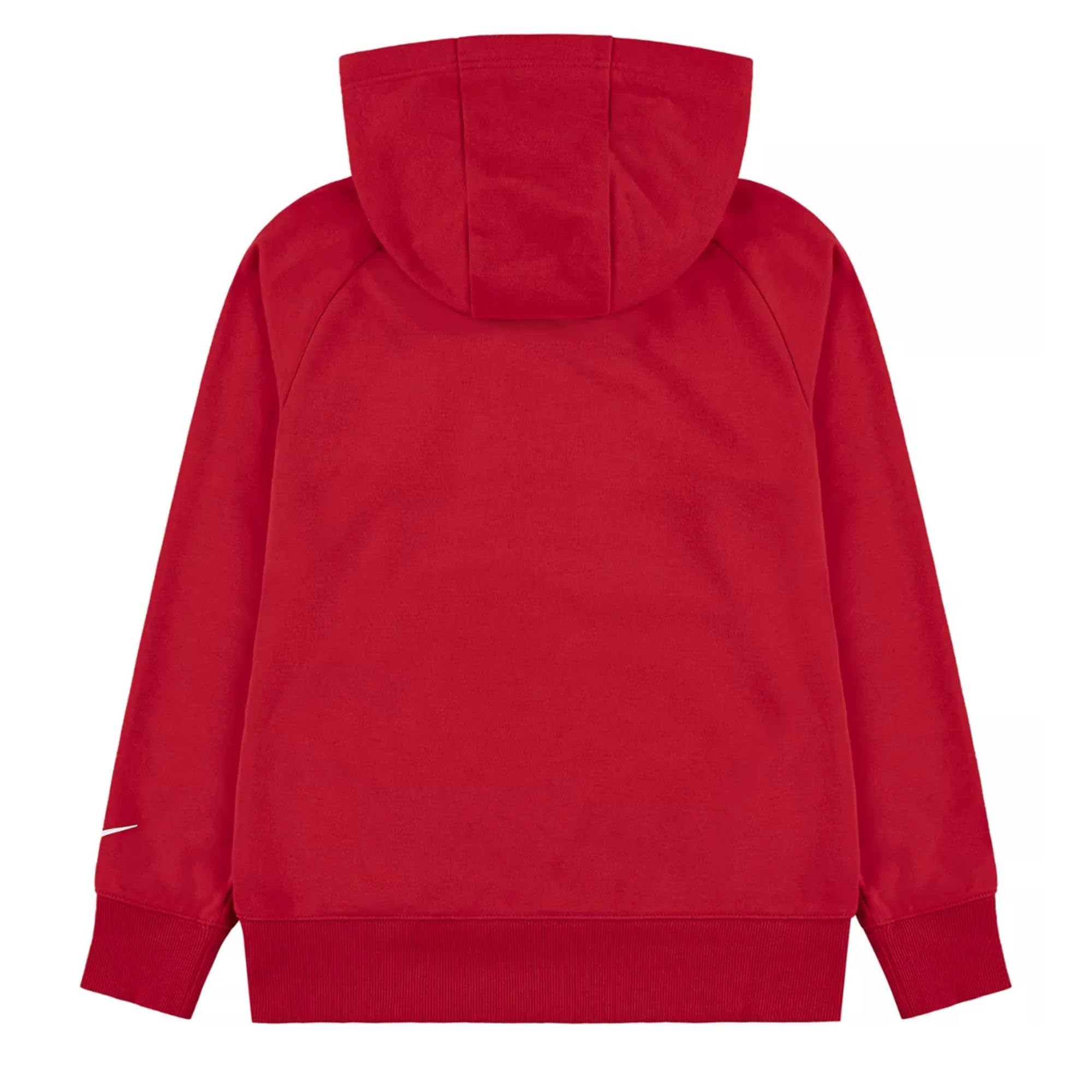 Nike 3Brand Felpa da Ragazzo con Cappuccio Speed of Light Rossa Codice 9Q1213-U10