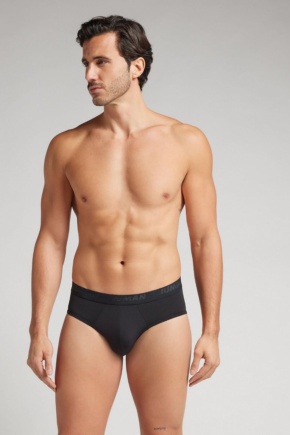 Intimissimi Man's Microfiber Briefs with Logo