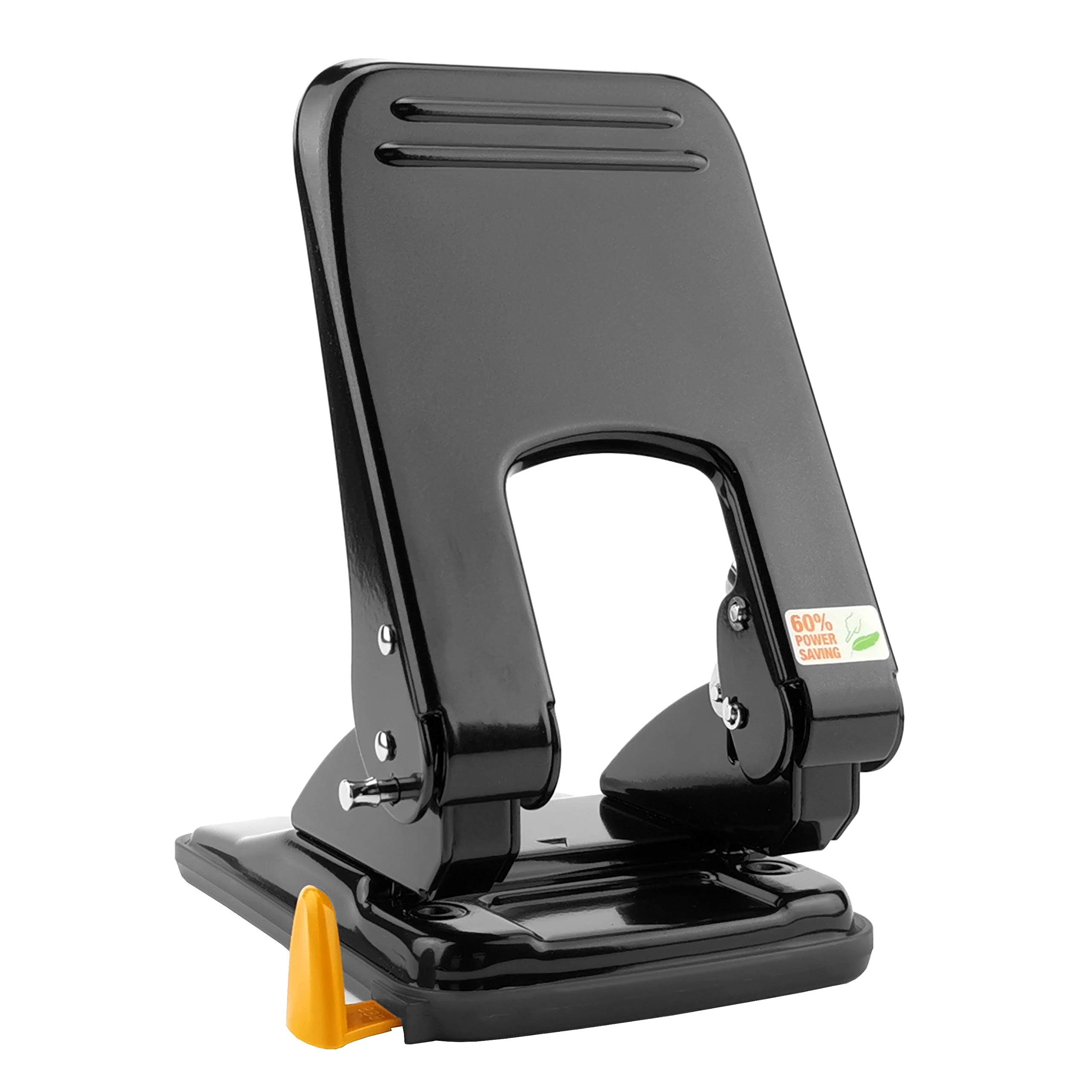 Perforatrice 50 Fogli - Foratrice "1050" Ideale per Formati di Carta A4, A5, A6, Folio - Sforzo Ridotto del 60% - Foratrice per Scuola, Ufficio, Look Moderno