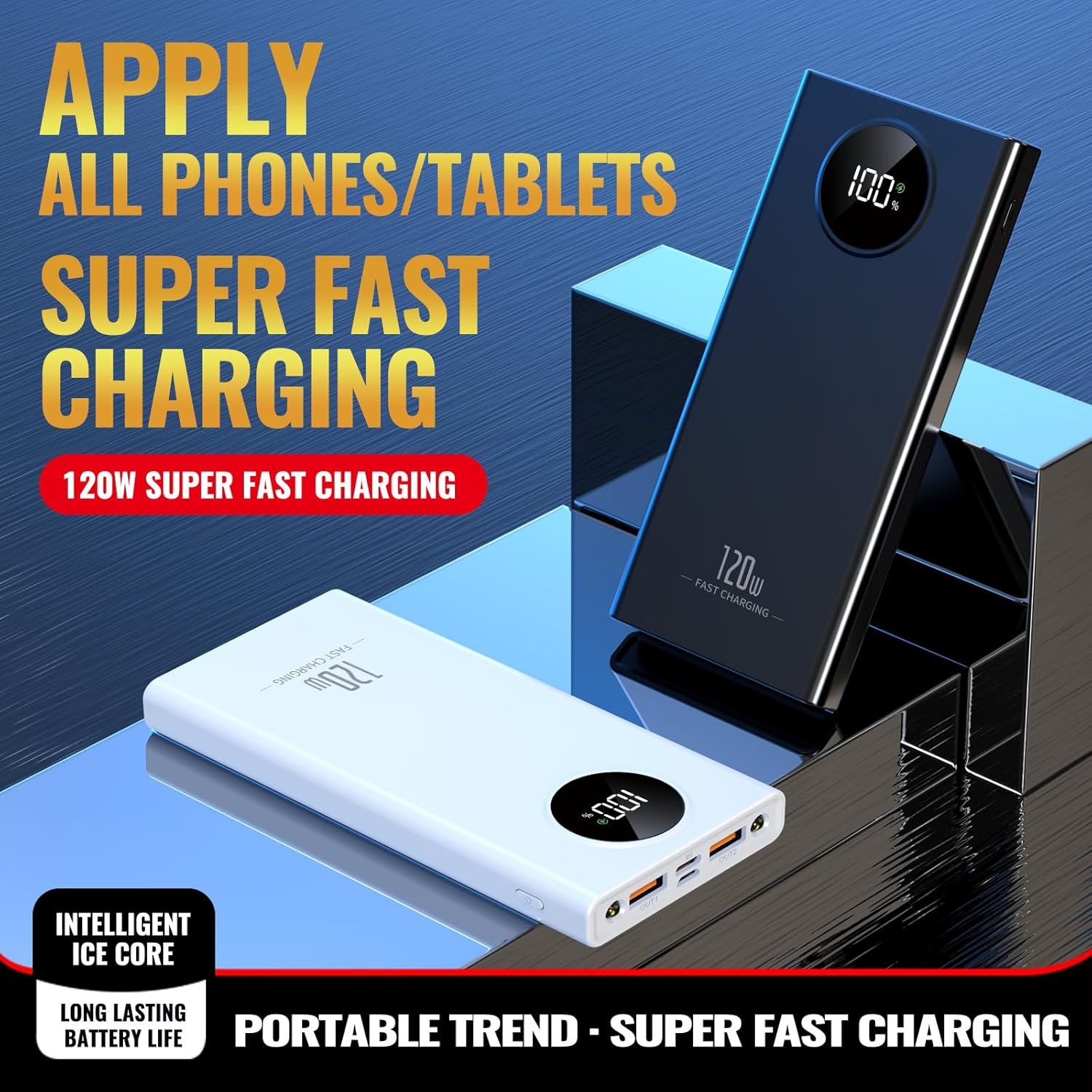 BytePower K108 charging multiple devices simultaneously