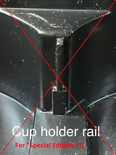 Miniatura 6 de Trunknets Inc Divisor de inserción de portavasos de consola central para Toyota Land Cruiser se adapta a 2000-2007