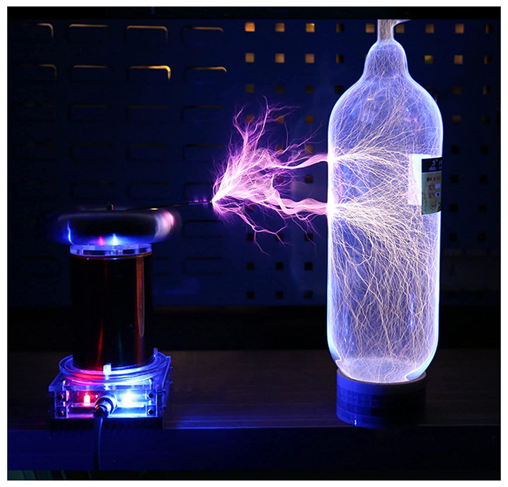 Buy Tesla Coil Arc Test SSTC DIY Wireless Electricity Transmission Play Toy High Frequency