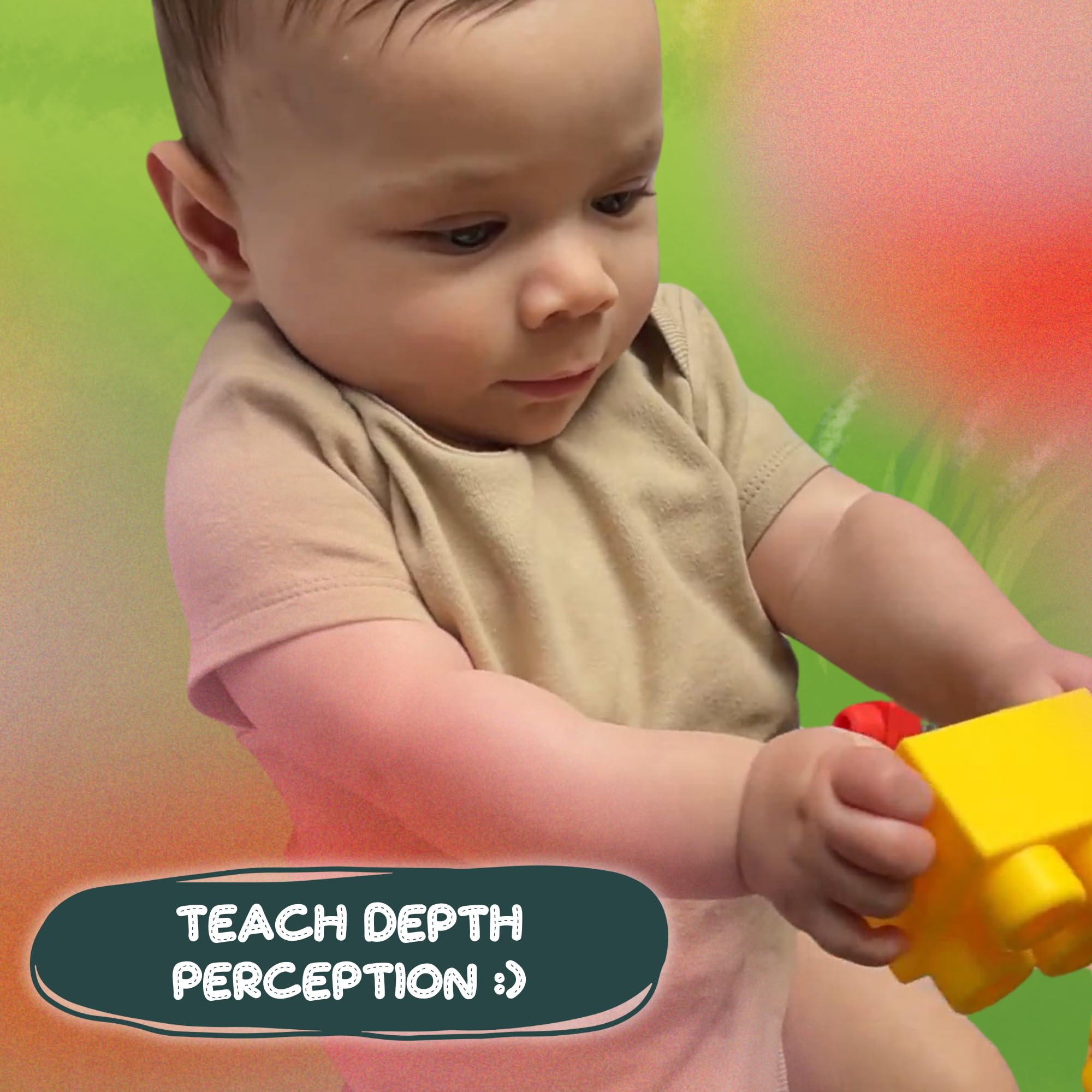 Large Soft Baby Toy Blocks for 6m and Toddlers, Giant 20-Pieces for Building Stacking Playing with Booklet, Gift, for 1 Year Old, 6-12 Months, 1-3 Years