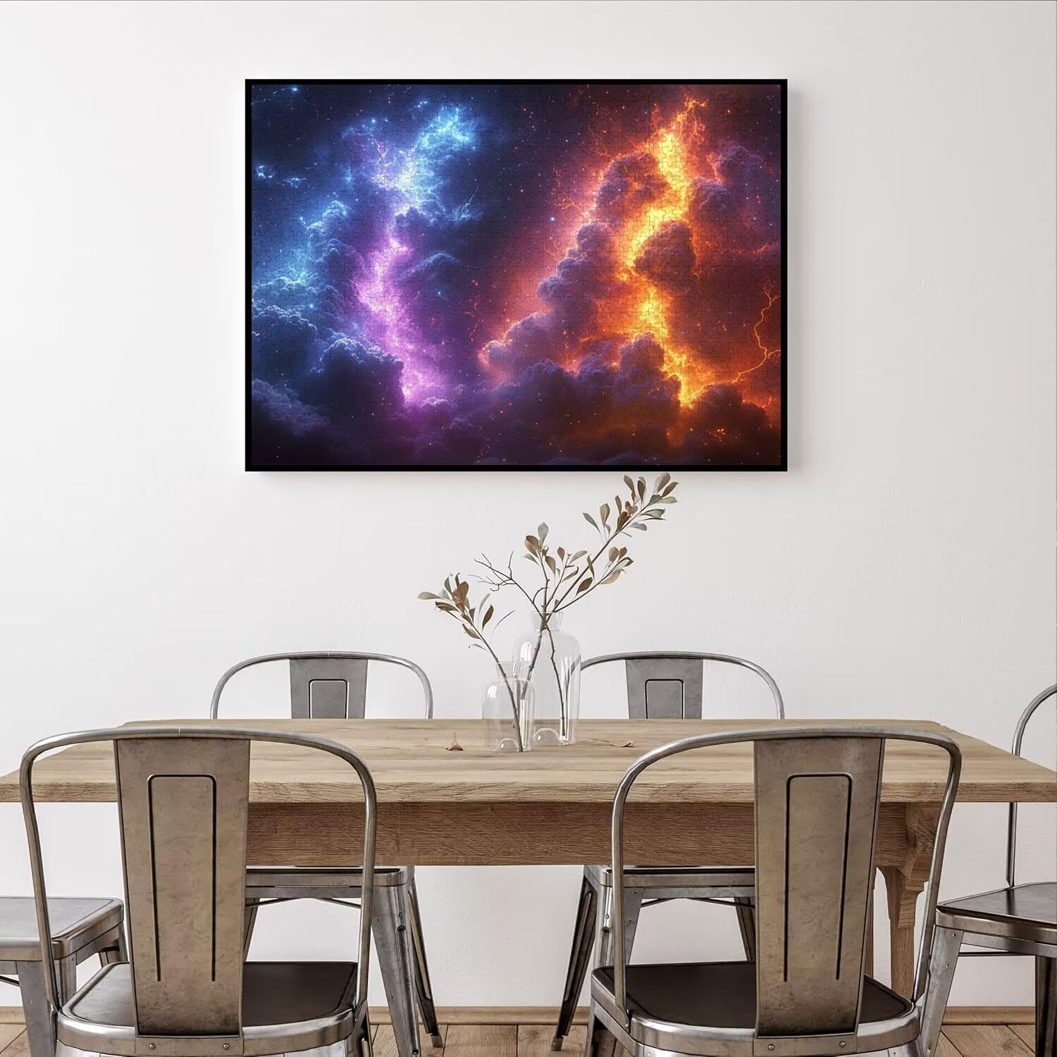 Puzzle 5000 Teile für Erwachsene, 3D Puzzle Traum Holzpuzzles, n-585 | Puzzlematte Sternenhimmel, Heimunterhaltung, Entspannung Meditationspuzzle, Impossible Klassische Jigsaw Puzzles, Home Decor