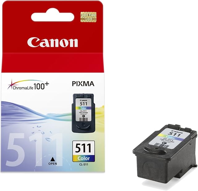 Canon Original ChromaLife 100+ Colour Ink Tank CL-511