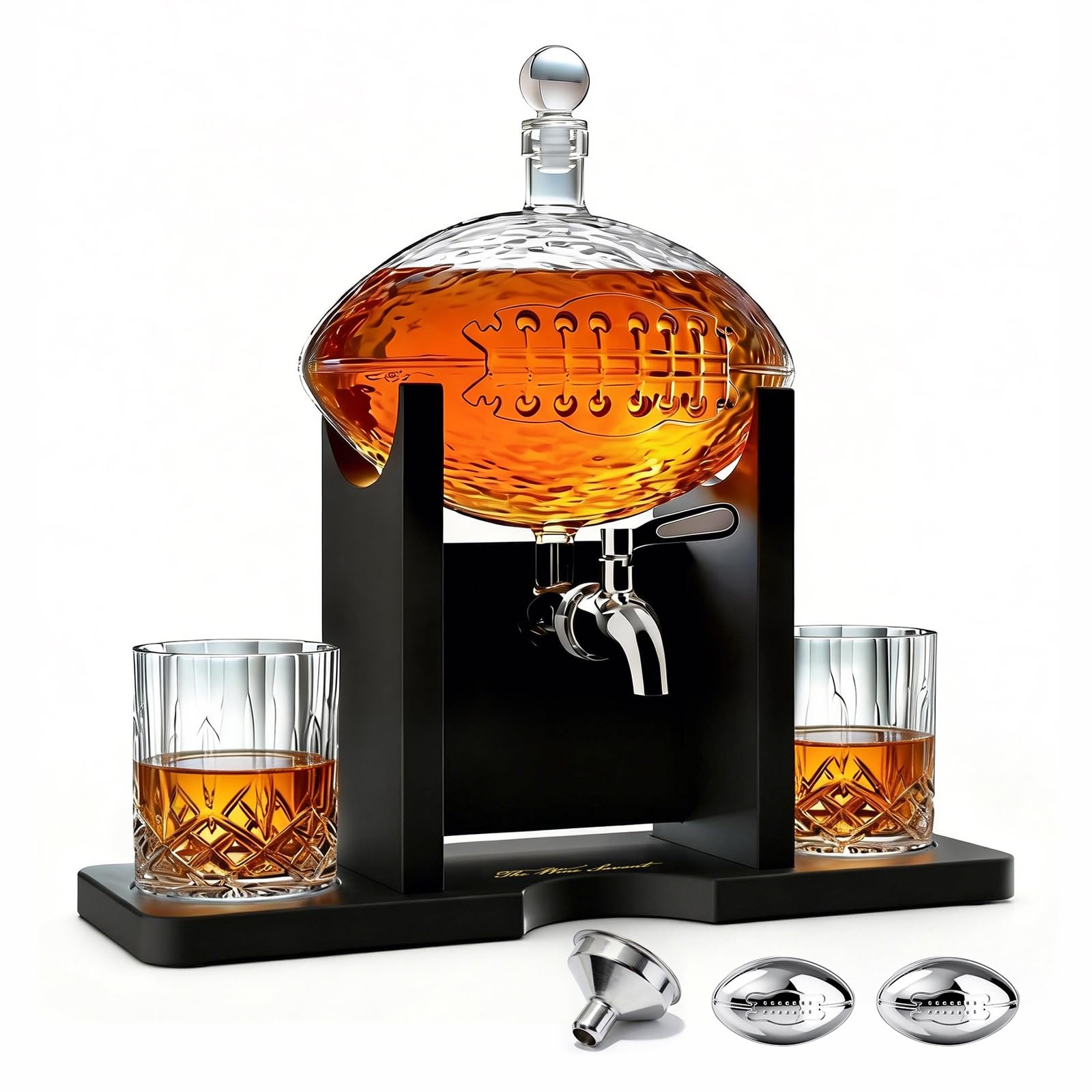 Carafe à décanter en verre de qualité supérieure pour le scotch et les grands vins