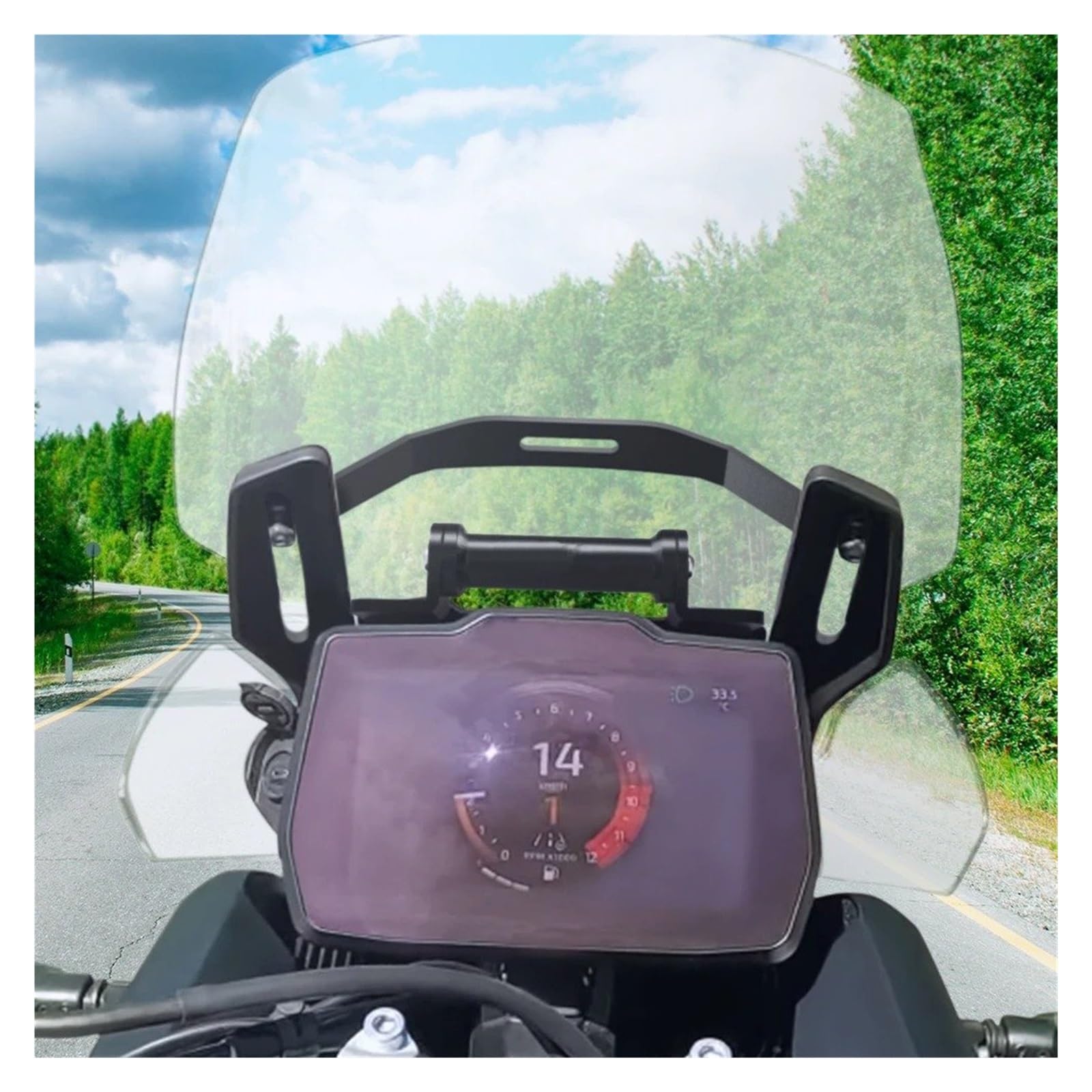 Porta Cellulare Bici Supporto Per Telefono, Per Piastra GPS, Per Triumph Per Tiger 900 GT Pro/Rally Pro, 2024