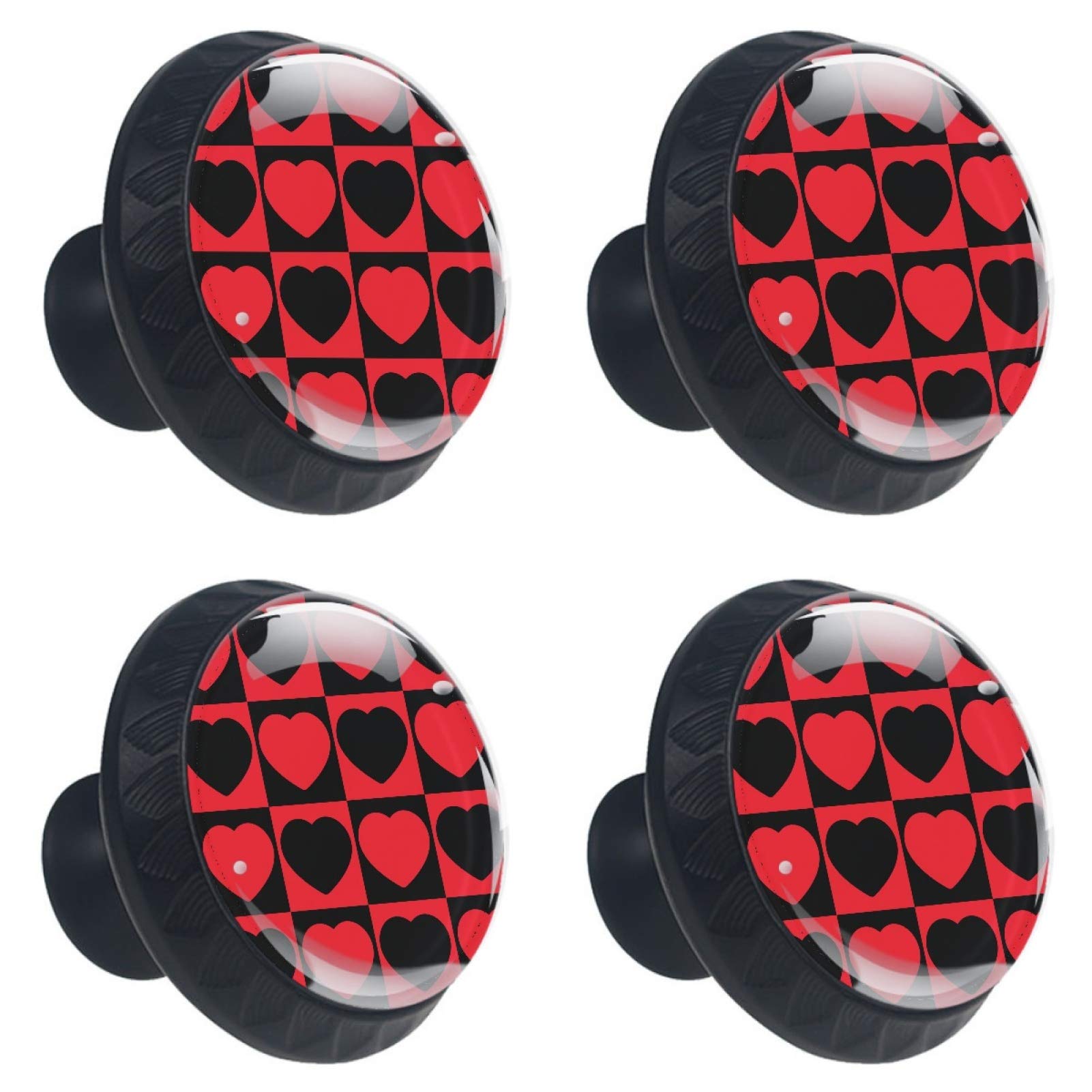 Boutons ronds en verre 30mm lot de 4 pour remplacer un bouton perdu avec élégance