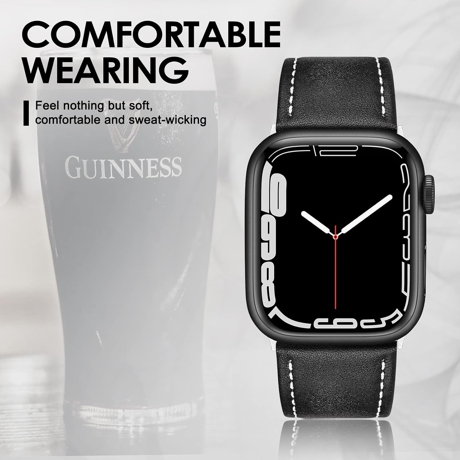 Compatible with Apple Watch Bands 46mm 45mm 44mm 42mm (Series 1/2/3) image 3