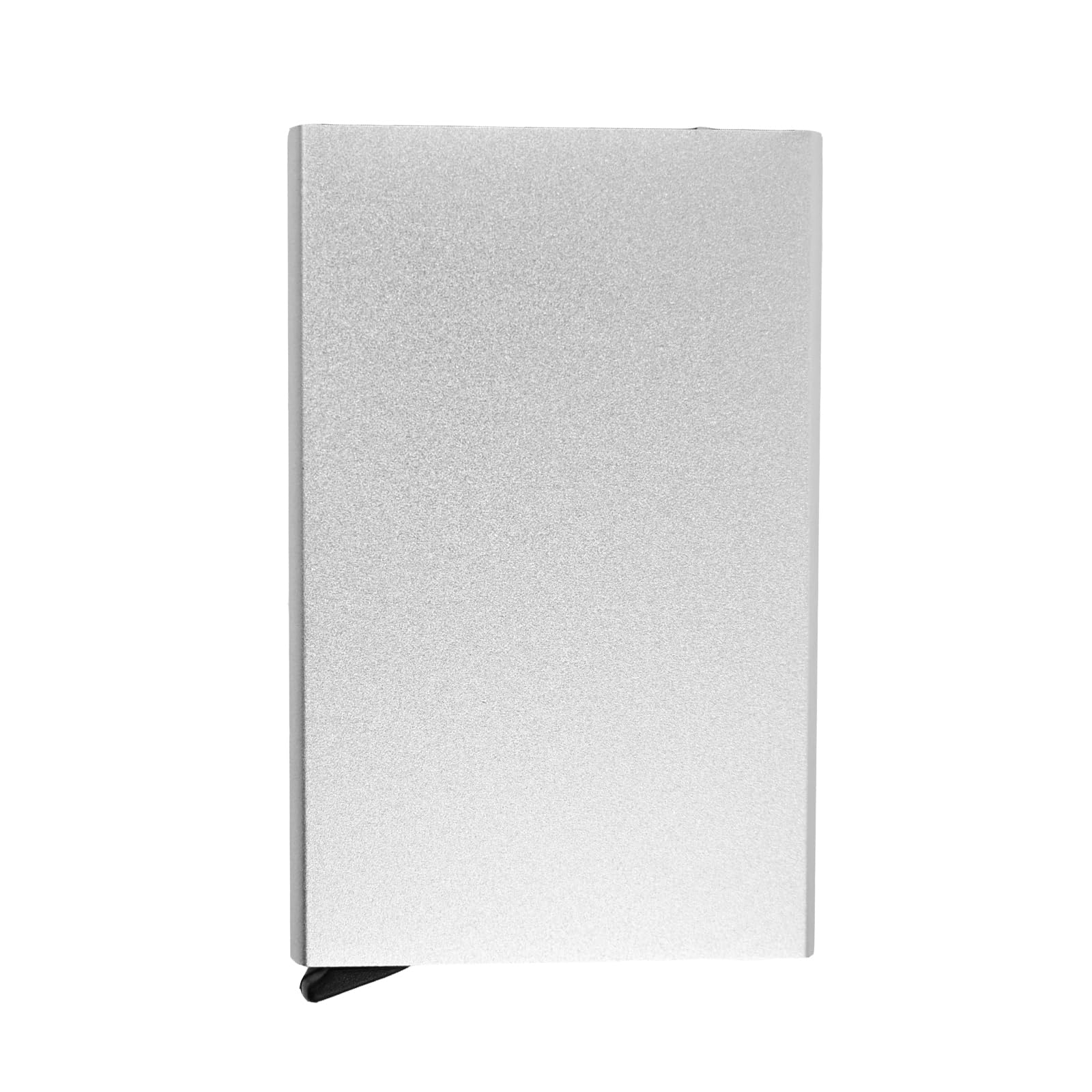 Aluminium Metal Smart Pop Up Wallet with Pushlock, 8 Card Slots, Unisex (Silver)-image-9