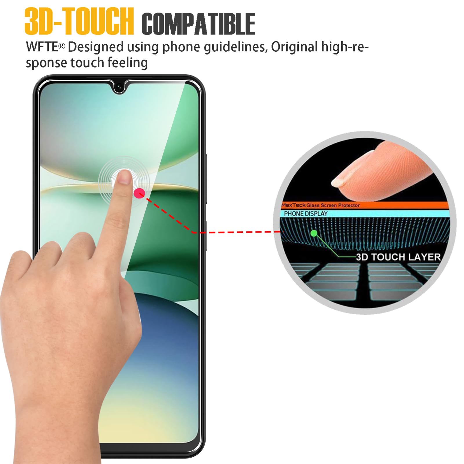 2 Vetri Temperati 9H Per Xiaomi Redmi A5 4G – Antigraffio, Anti-impronte E Senza Bolle - 3
