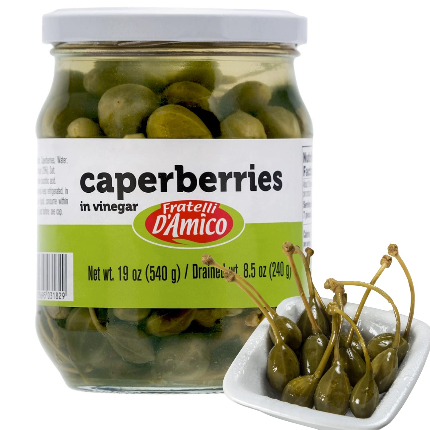 Caperberries, Premium Qulaity, First Selection, Pickled