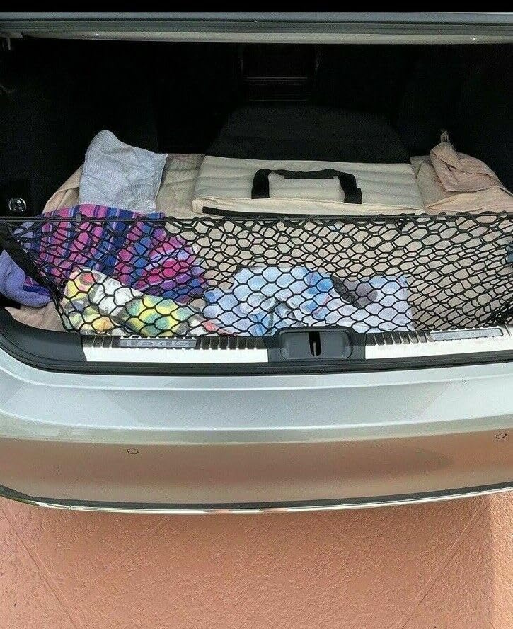 Miniatura 3 de Red de carga organizadora de maletero para Lexus ES350 ES300h 20192025  Red de carga estilo sobre para sedán  Organizador de maletero de coche de
