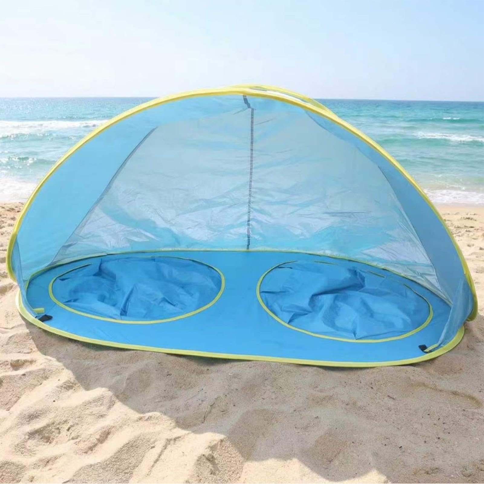 Tienda de Playa para Niños Protección Solar UV contra el Sol | Pop-Up para Playa para Campamento de Verano, Natación, Jardín y Guardería