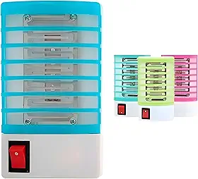 Repelente Eletrônico de Tomada Luminária Armadilha Elétrica Espanta Mosquito, Moscas, Pernilongos e Para Insetos Com Lâmpada Bivolt